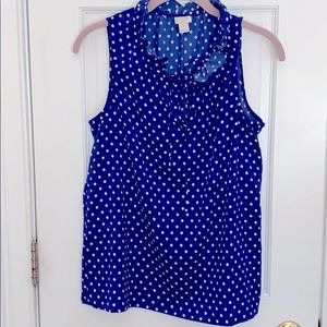 J.Crew sleeveless top